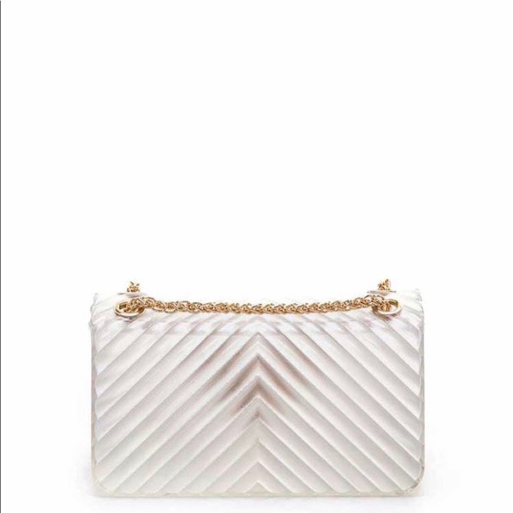 Clear Medium Chain Strap Handbag - Picture 2 of 4